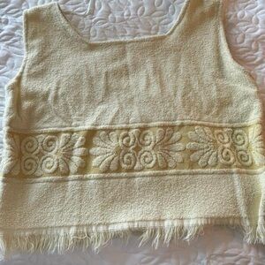 Vintage yellow Women's Top